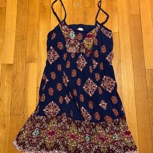 Navy Xhilaration Tank dress (M)